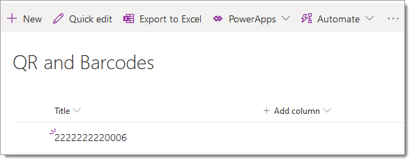 Read Barcode with Power Automate